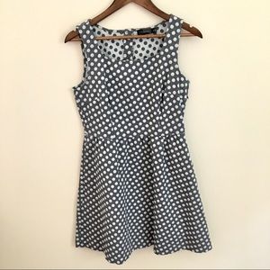 The Limited Polka Dot A-Line Dress, Sz 8